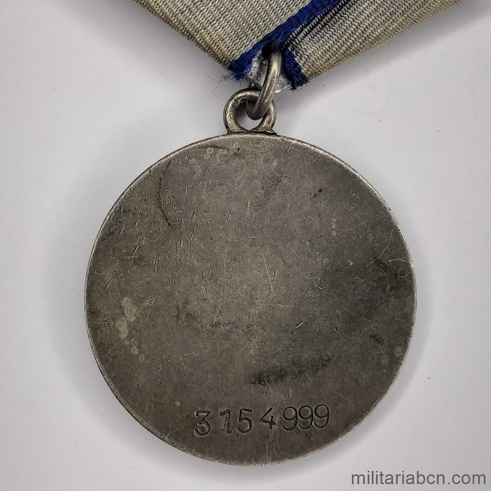 Unión Soviética URSS Medalla al Valor 3154999 1945 Militaria