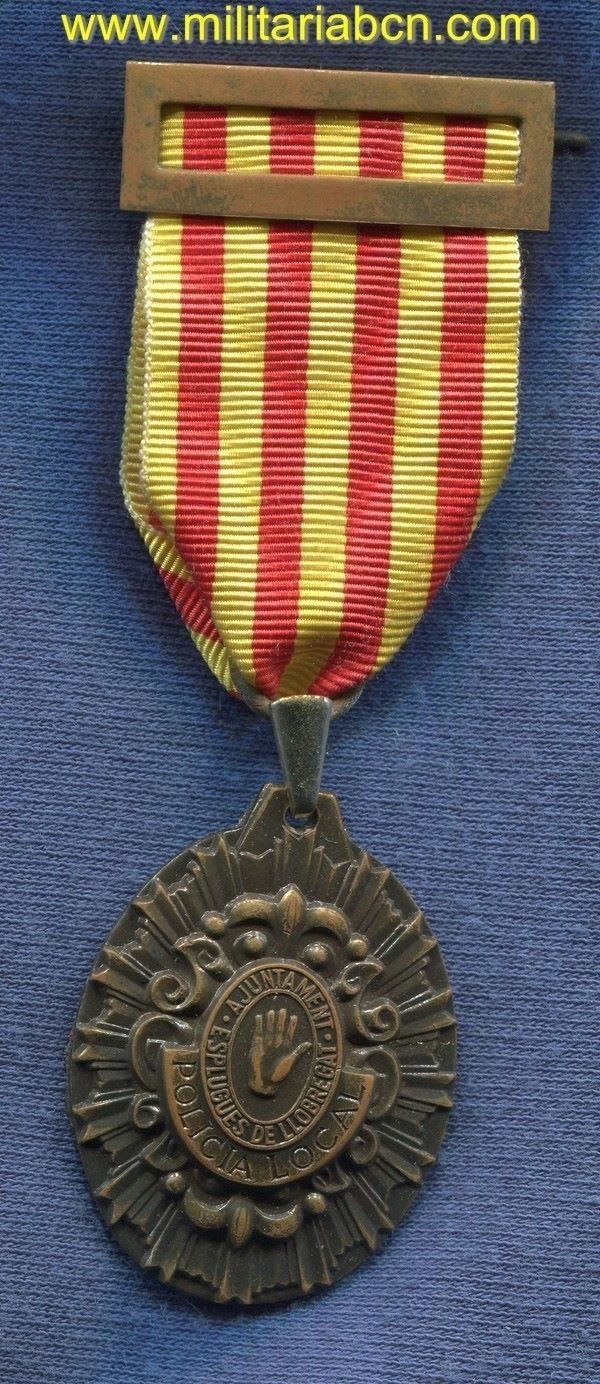 España. Medalla al Mérito Policial. Ajuntament Esplugues de Llobregat