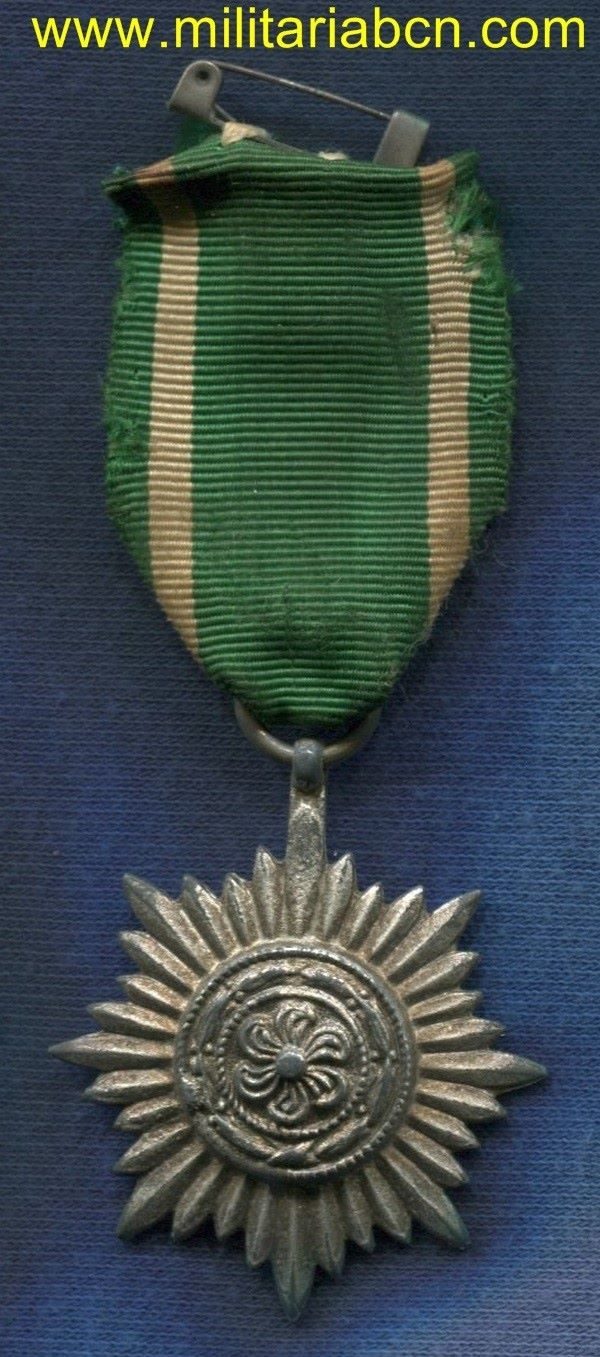 Germany III Reich. East People Service Medal. 2nd class in silber without swords. Verdienstauszeichnung für Ostvölker 2. Klasse in Silber. German award second world war. 
