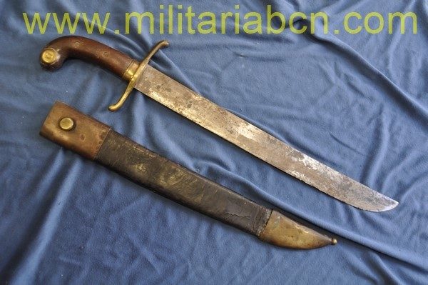machete español guardia civil 1860 militaria barcelona