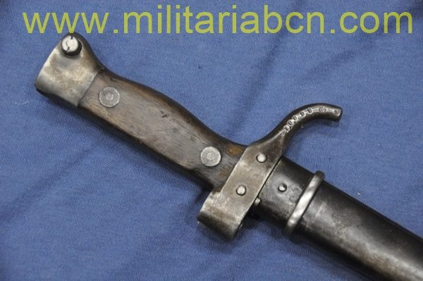 bayoneta francesa 1892 mannlicher francia militaria barcelona