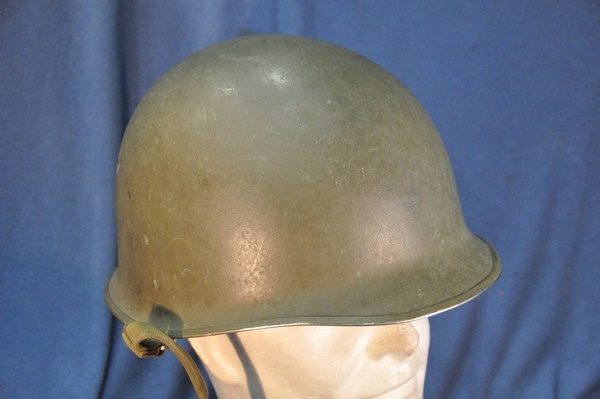 Militaria Barcelona Austria. Helmet model 75. Manufactured by Ulbrichts'Witwe Schwanenstadt, marked U.SCH 80.