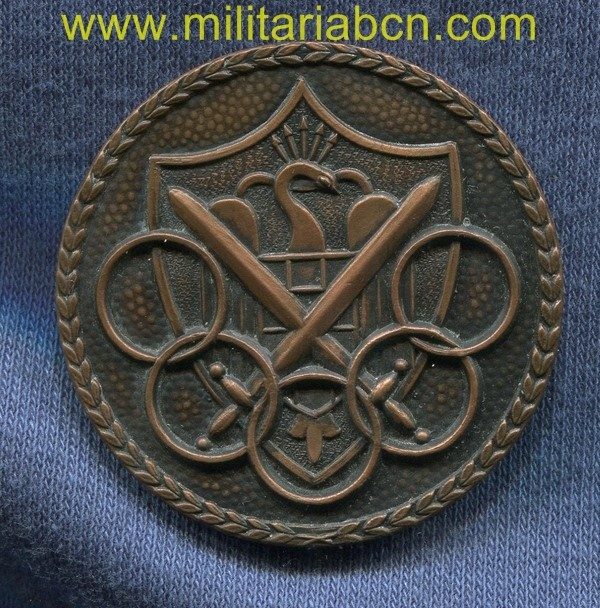 España. Medalla Competición de Patrullas Militares 1er Premio Castillejos 1965.