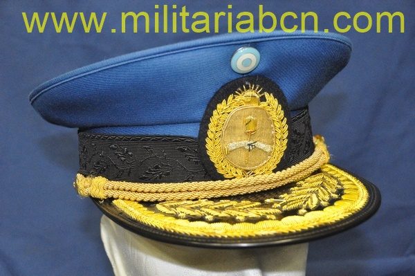 Tanzania mundo Transeúnte Argentina. Gorra de Comisario de la Policía Federal Argentina. | Militaria  Barcelona