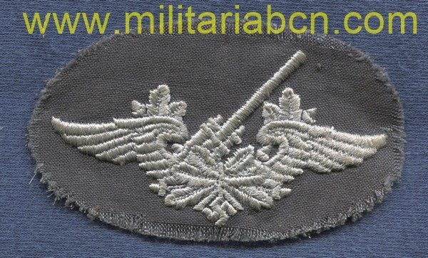 Germany III Reich. Luftwaffe. Flak Artillery Personnel's Trade badge.