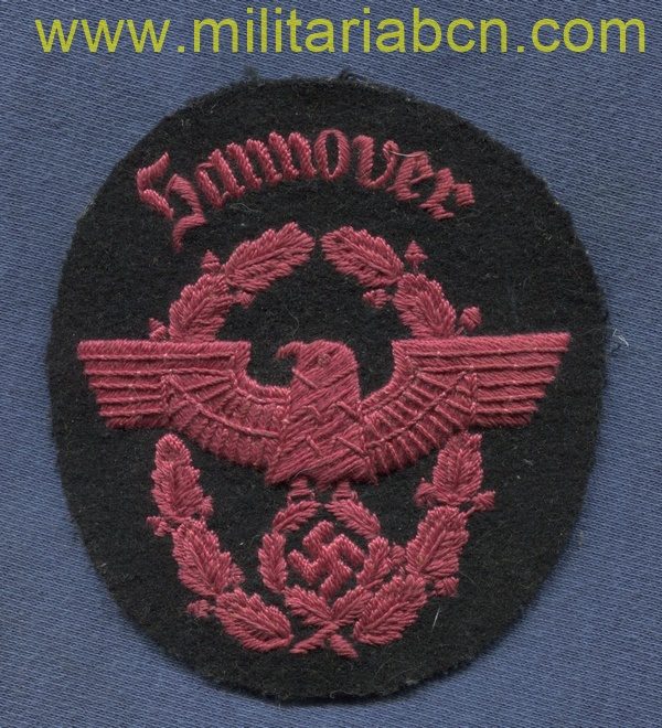 Luftschutz or Feuerschutzpolizei of Hannover badge