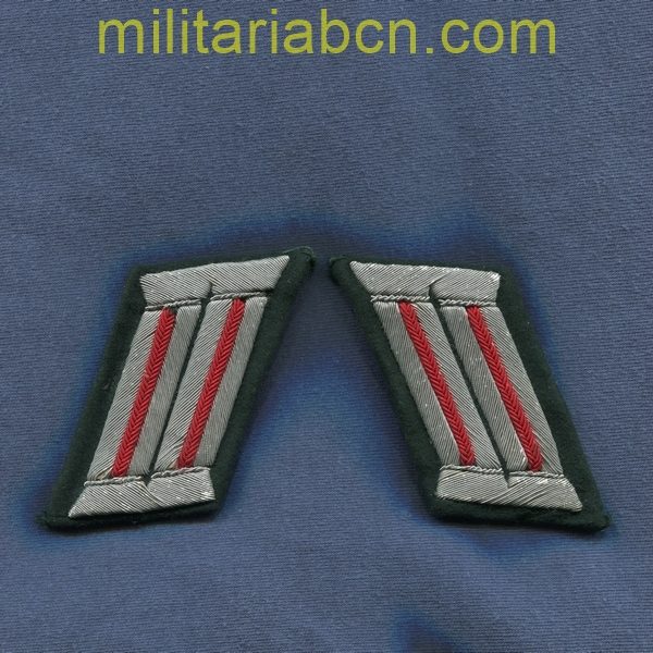 Germany III Reich. Wehrmacht. Collar badges. Officer Artillery