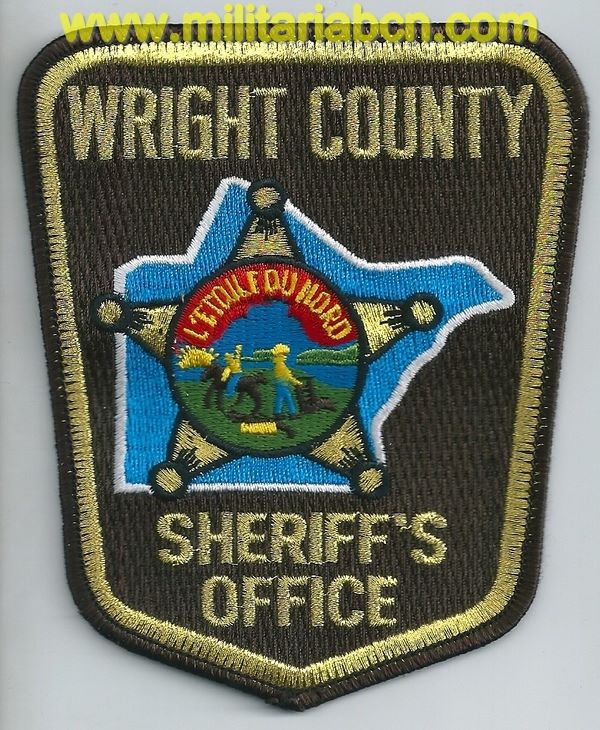 US Police patch. Wright County Sheriff's Office. | Militaria Barcelona