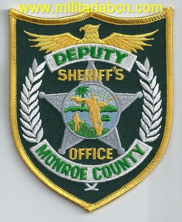 Insignia de tela de Policía de los Estados Unidos. Deputy Sheriff’s