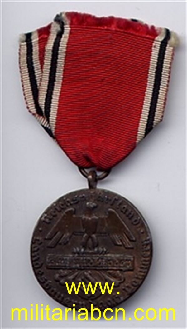 Germany III Reich. Blut und Boden Organization medal. Pommern. Bronze. III Reich medalGermany III Reich. Blut und Boden Organization medal. Pommern. Bronze. III Reich medal