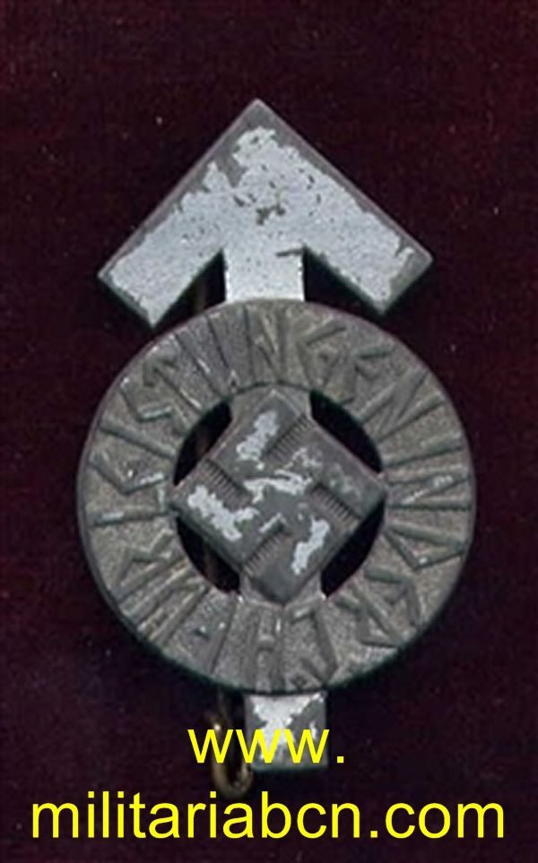 Germany III Reich. Hitler Youth Proficiency badge. Silver grade. HJ-Leistungsabzeichen in Silber