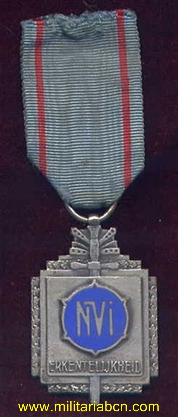 Militaria Barcelona Belgium FNI medal