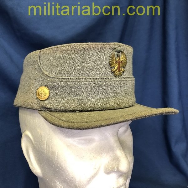 Gorra de campaña de la Academia General Militar. Años 90. militariabcn.com