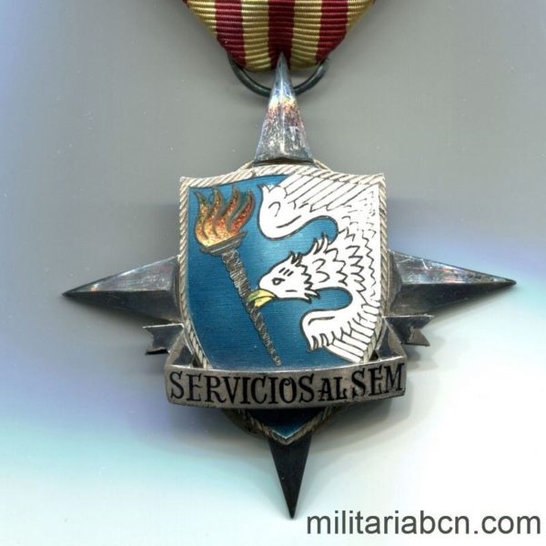 Militaria Barcelona Medalla del Sindicato Español de Magisterio. 2ª Clase.