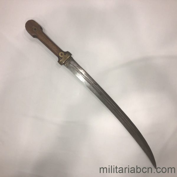 Militaria Barcelona Imperial Russia Artillery sword model 1907. From the Zlatoust Arms Factory. Complet reverse