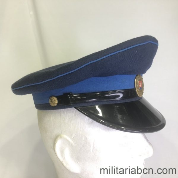 Militaria Barcelona Slovakia. Firemen visor cap. Size 55 Right