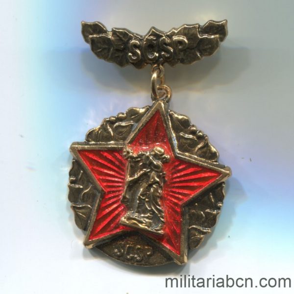 Militaria Barcelona Socialist Republic of Czechoslovakia. Czechoslovak Soviet Friendship Medal.
