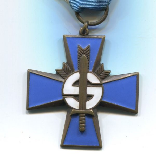 Militaria Barcelona Blue Cross w/ 1917-1918 bar, these were awarded to the Civil Guard members who participated the Finnish civil war.