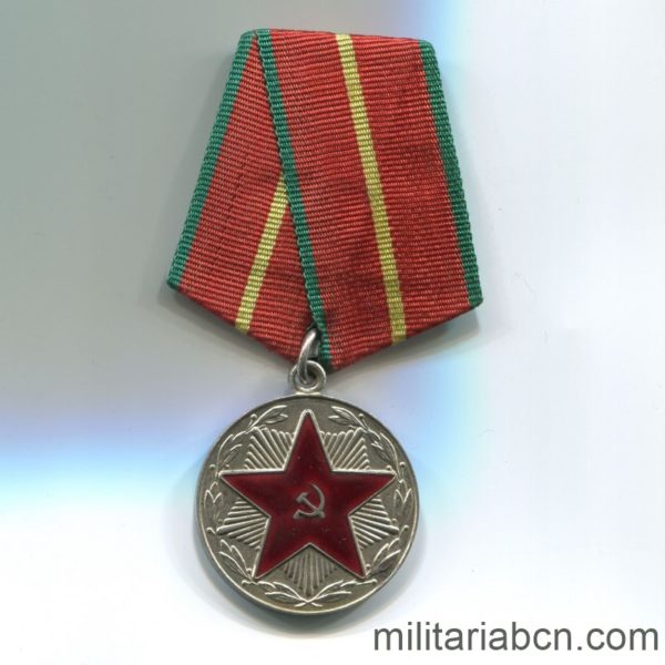USSR Soviet Union Medal for irreproachable service moop Belarus republic