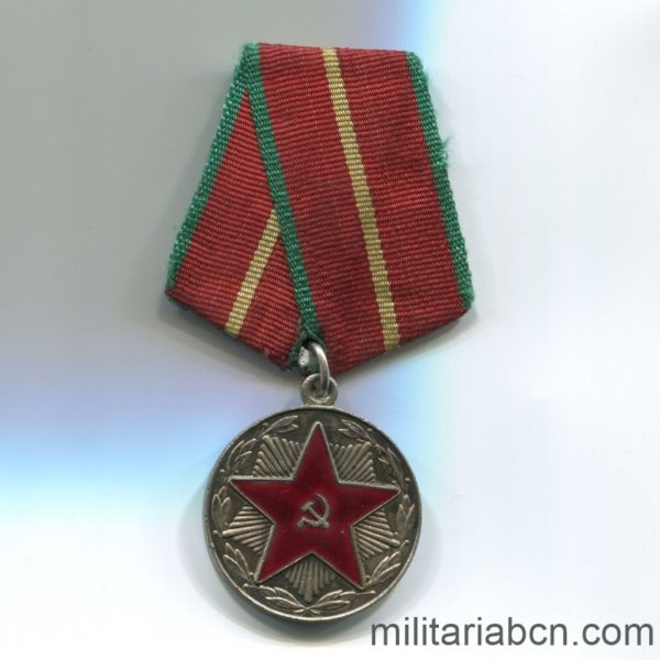USSR Soviet Union Medal for irreproachable service moop georgia republic