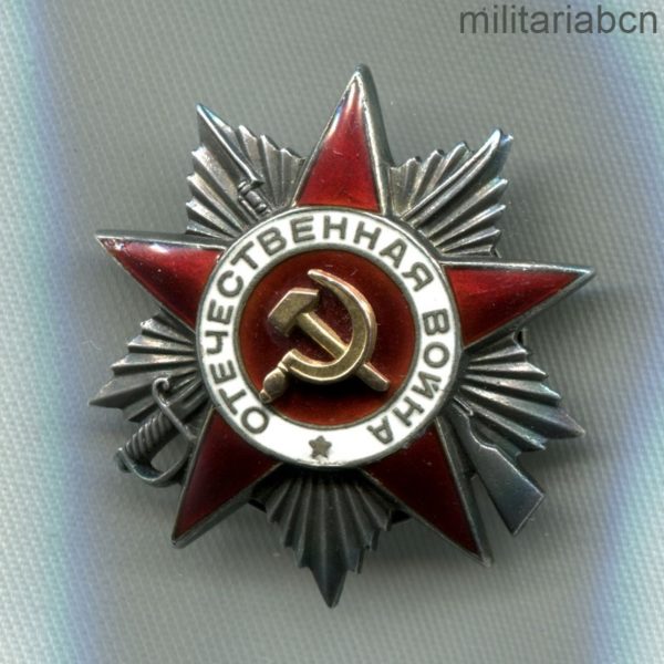 USSR Soviet Union Order of the Patriotic War 2nd class ww2