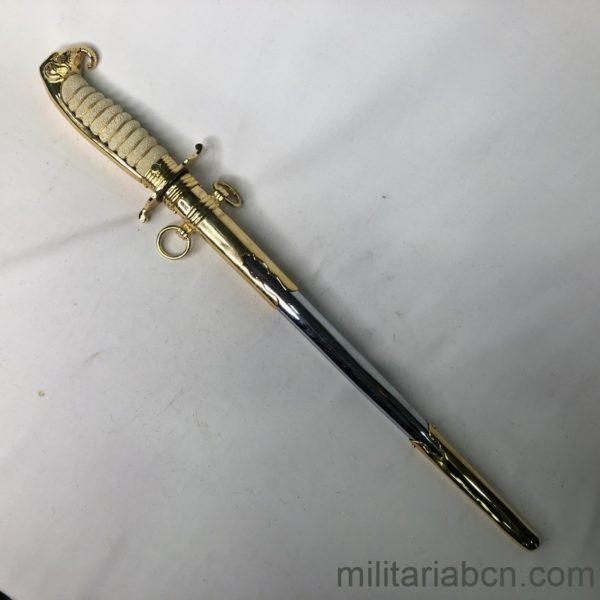 Militaria Barcelona Militaria Barcelona Thailand Army Officer Gala Dagger With presentation box awarded to a Captain of the Spanish Navy. full