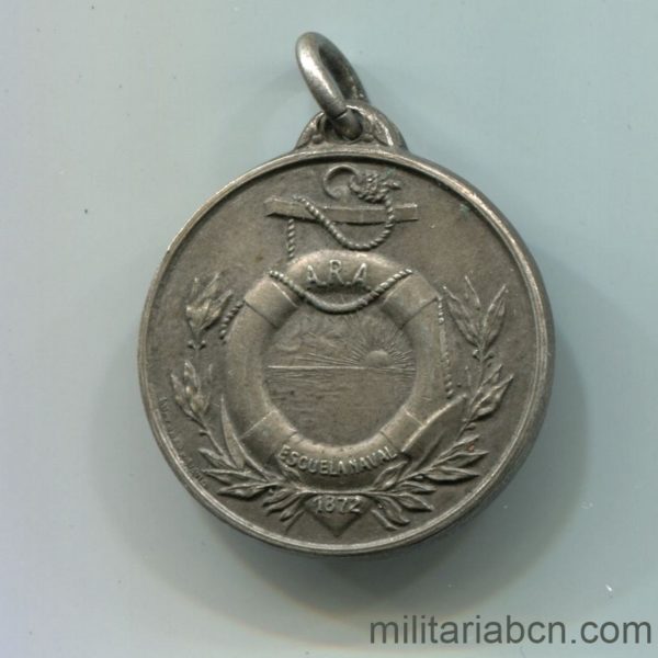 Militaria Barcelona Armada Argentina. Medalla deportiva 1960.  3