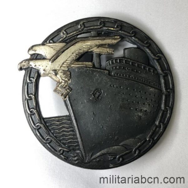u-boot submarine badge germany ww2 insignia