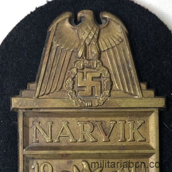 Narvik shield kriegsmarine detail