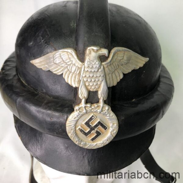 Germany III Reich. NSKK Nationalsozialistisches Kraftfahrkorps 1st Model Biker Helmet top