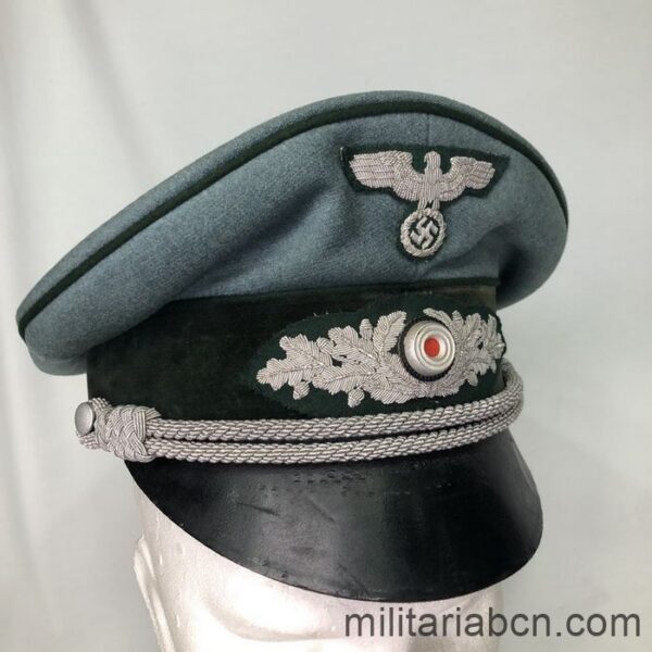 Germany III Reich. Officer's visor cap of the Heer Landfordtmeister. Forest Guards of the Heer