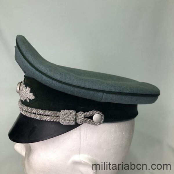 Germany III Reich. Officer's visor cap of the Heer Landfordtmeister. Forest Guards of the Heer. left