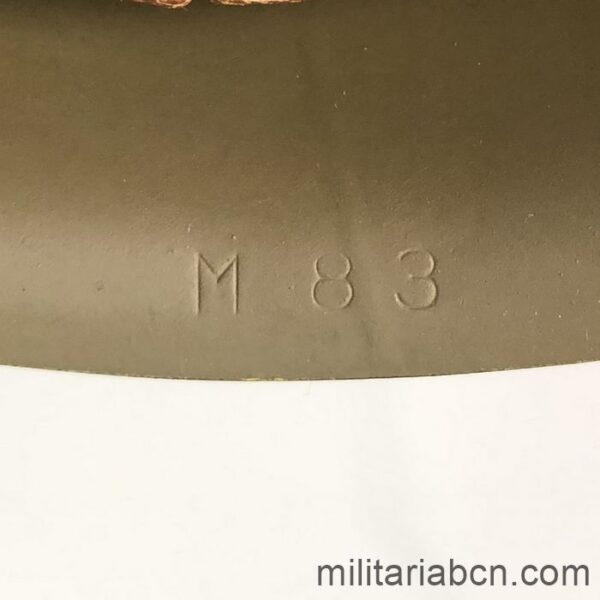 Italy. Postwar 1933 model helmet. Size 58. M83 marking. factory marking