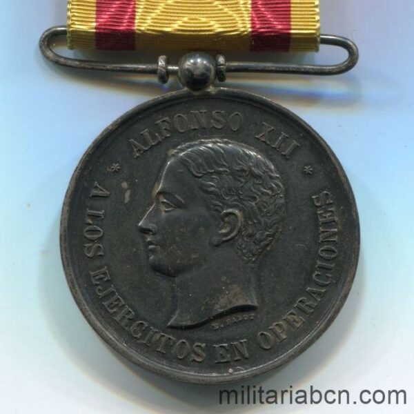 Medalla de la constancia de los Voluntarios de Cuba 1882