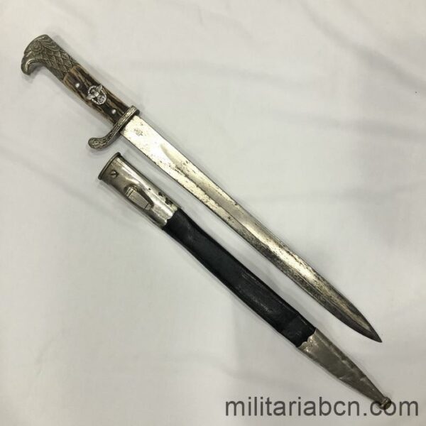 Germany III Reich. Bayonet or Dagger of the Police. Manufactured by W&F Horster Solingen. Short model.  open