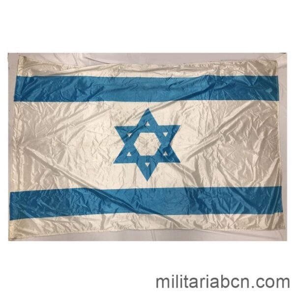 Israel. Bandera en poliéster para exterior. 170 x 110 cm. Bandera de Israel