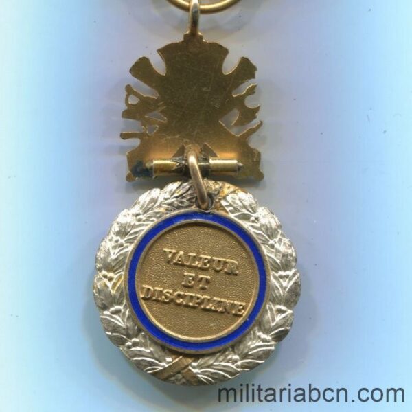 Francia. Medalla Militar. Modelo 1870. reverso