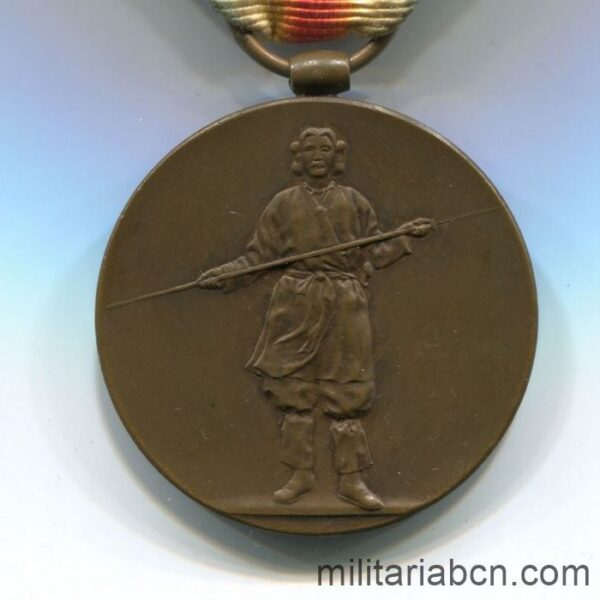 Japón. Medalla japonesa Interaliada o de la Victoria de la Primera Guerra Mundial.