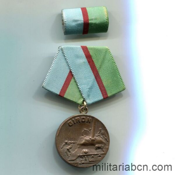 Cuba. Medalla Conmemorativa Victoria de Playa Girón. cinta