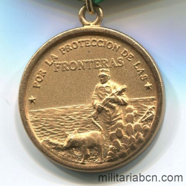 Cuba. Medalla por la Protección de las Fronteras.
