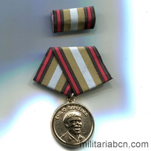 Cuba. Medalla o Distinción Emilio Bárcenas.  cinta