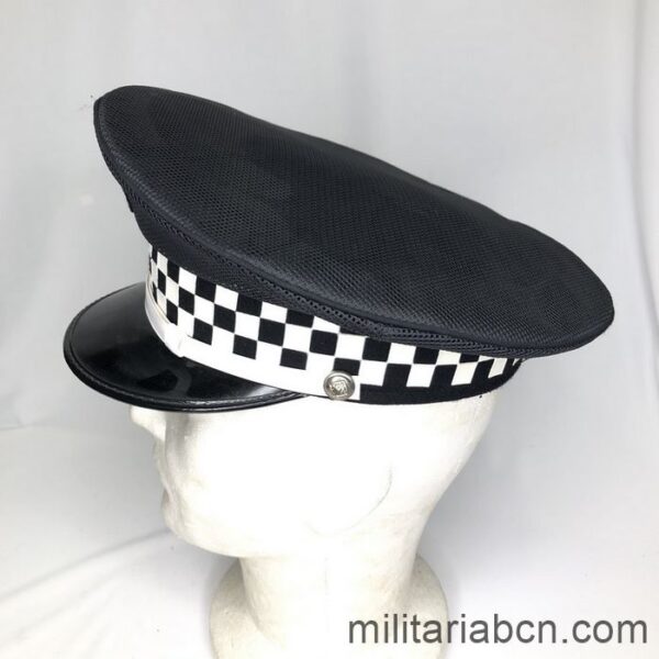 Gorra de la Guàrdia Urbana de Barcelona. Anys 80. Talla 56.