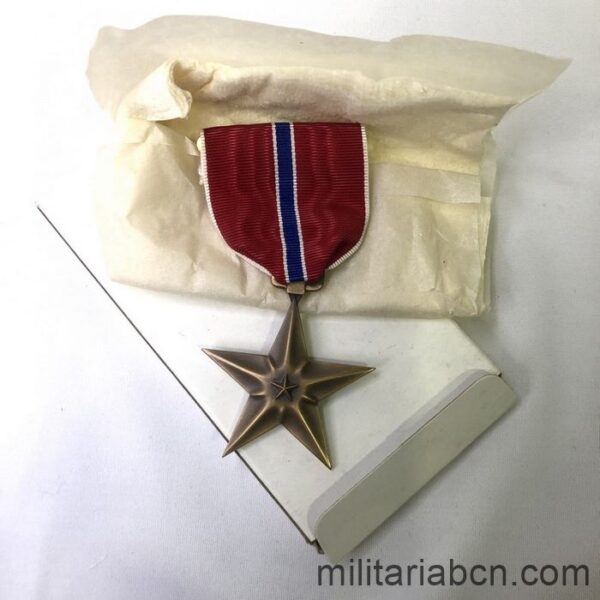 USA. Estrella de Bronce de la Segunda Guerra Mundial.