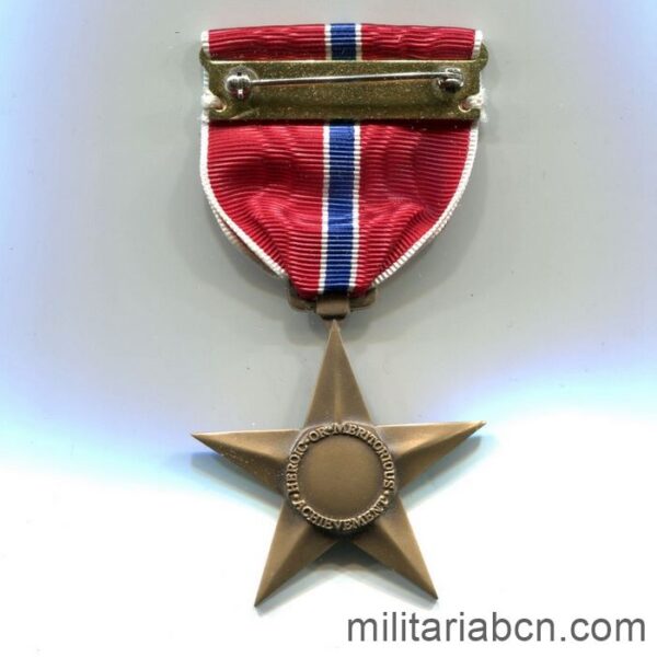 USA). World War II Bronze Star. reverse