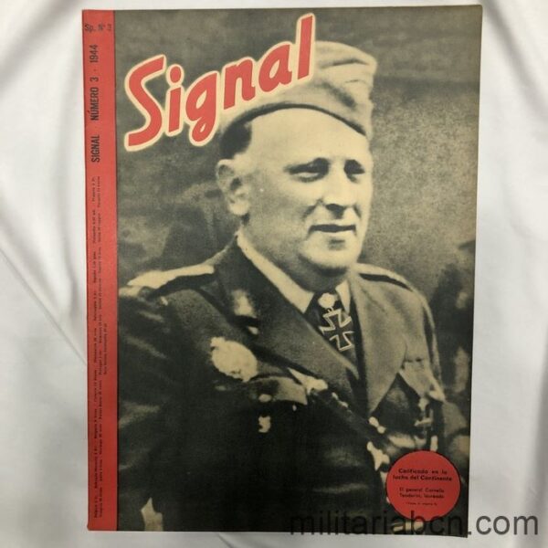 Revista Signal nº 3 1944. Texto en francés.