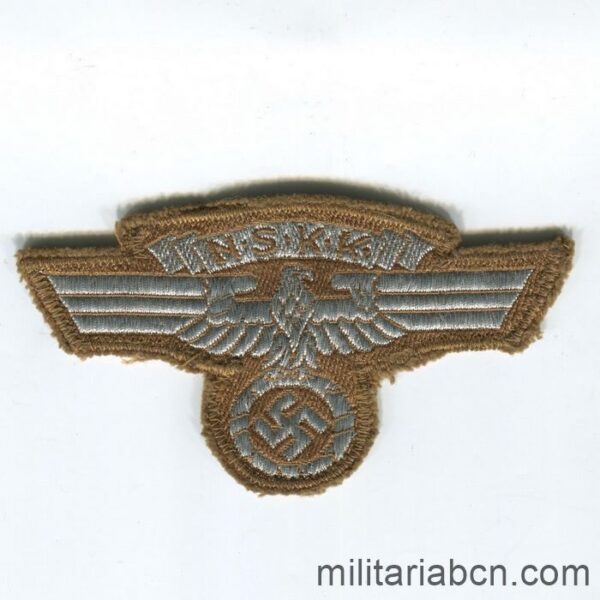 Germany III Reich. Arm Badge of Leader of the NSKK Nationalsozialistisches Kraftfahrkorps. With RZM label.