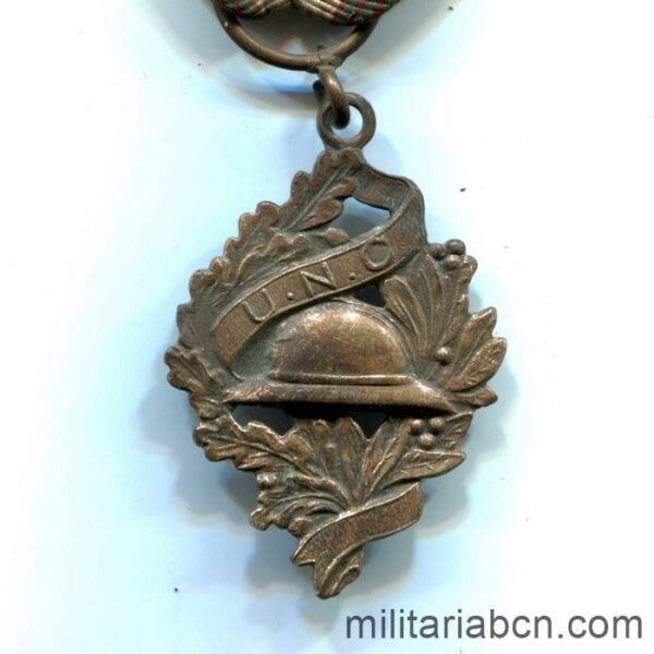 medalla combatientes franceses primera guerra mundial
