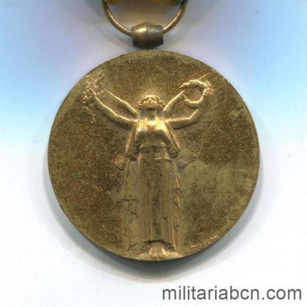 medalla victoria interaliada francia primera guerra mundial