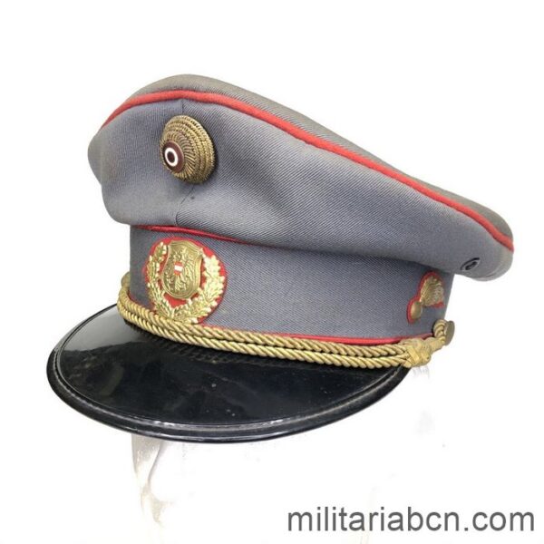 Austria. Gorra de plato Oficial de Gendarmería.
