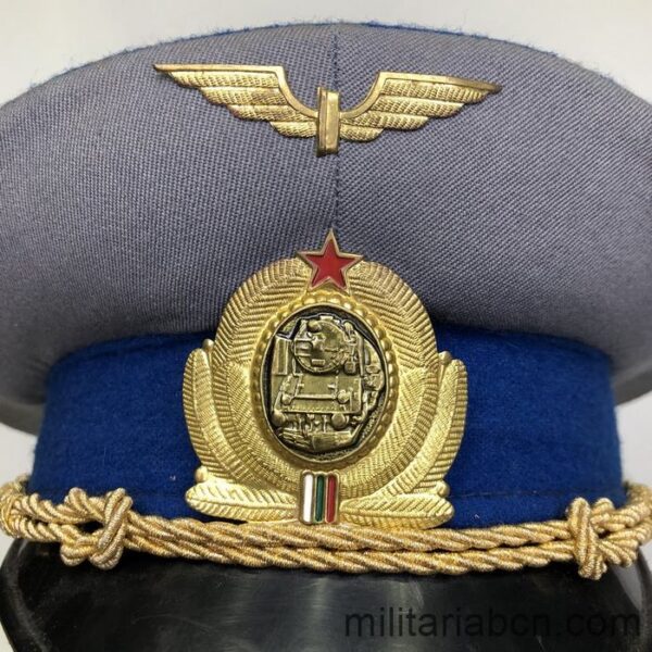 People's Republic of Bulgaria. Railroad Officer Peaked Cap